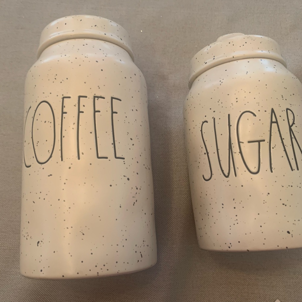 Rae Dunn (set of) Coffee & sugar canisters